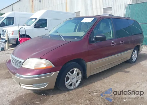 2001 Ford Windstar Sel из США, поврежденный, VIN 2FMZA534X1BB29956